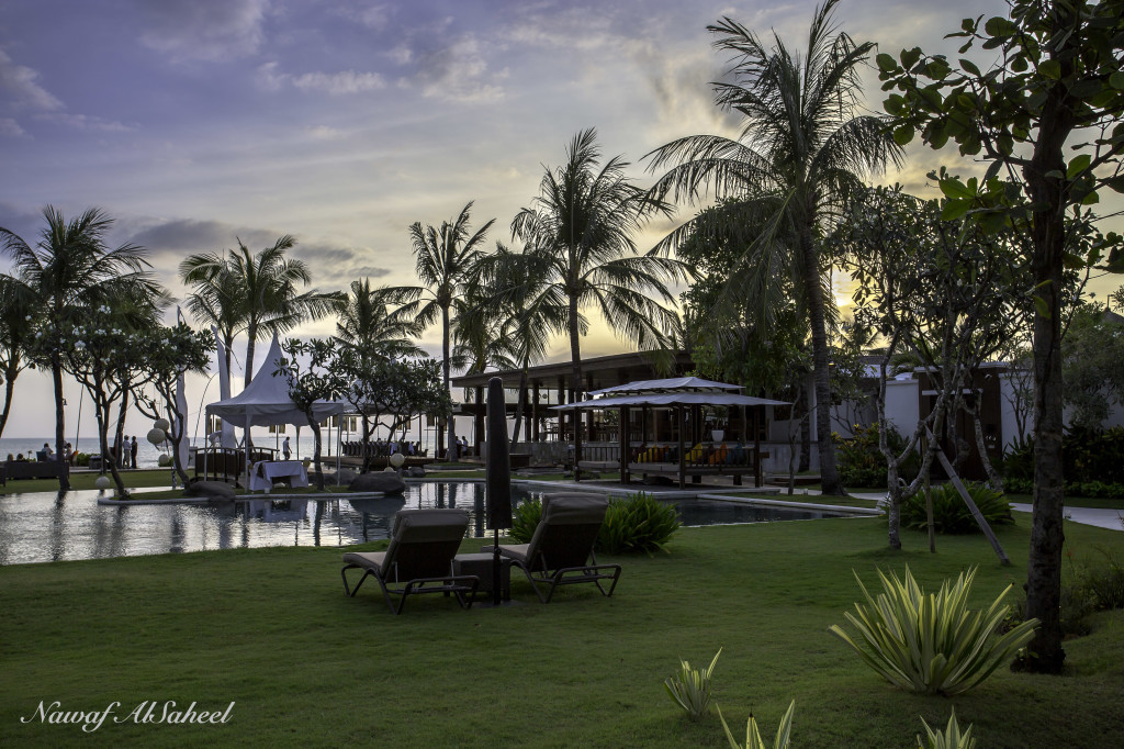 Breeze Resturant in Bali entrance